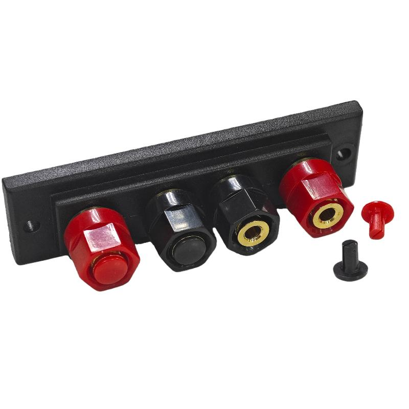 Speaker Terminal - Speaker Amplifier Chassis Terminal Output Four-Position