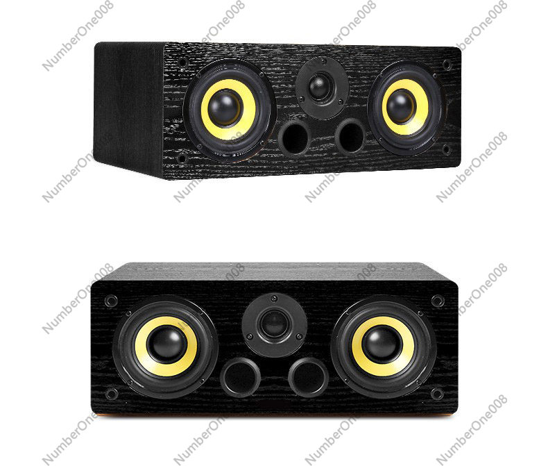 Speaker Crossover - 4-inch Passive Center Speaker Wood Cabinet