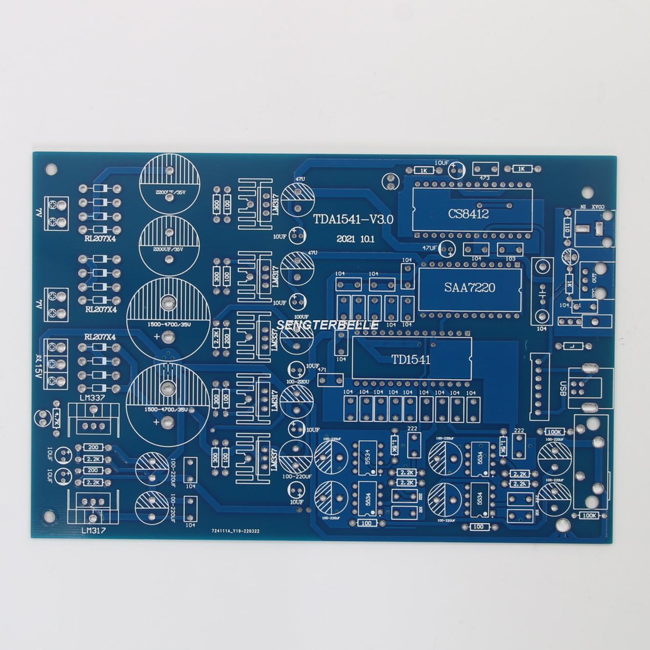 HiFi 1PC TDA1541+CS8412 Stereo - Audio Dac review and price
