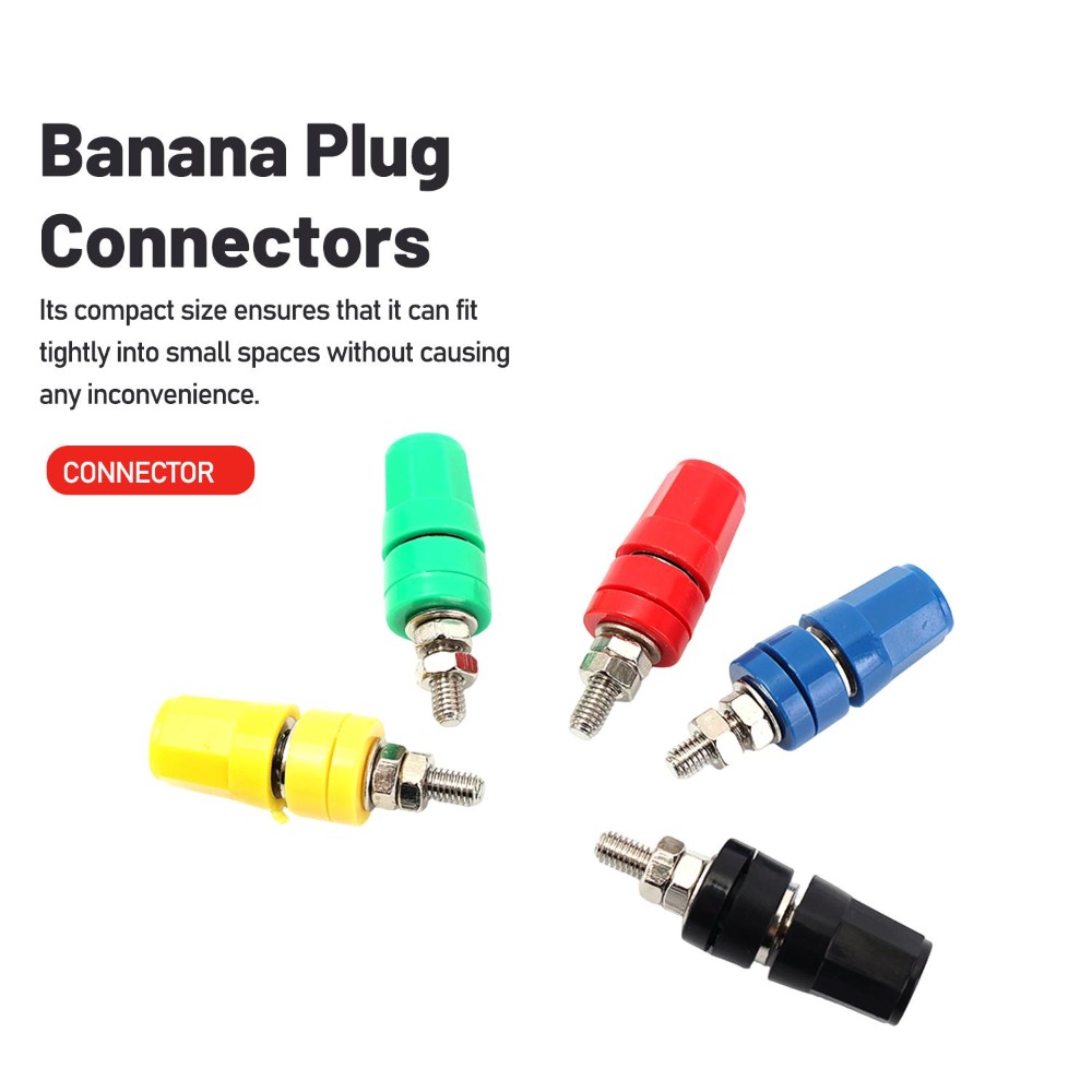 1-6PCS 4MM Banana Socket Insul - Speaker Terminal review and price