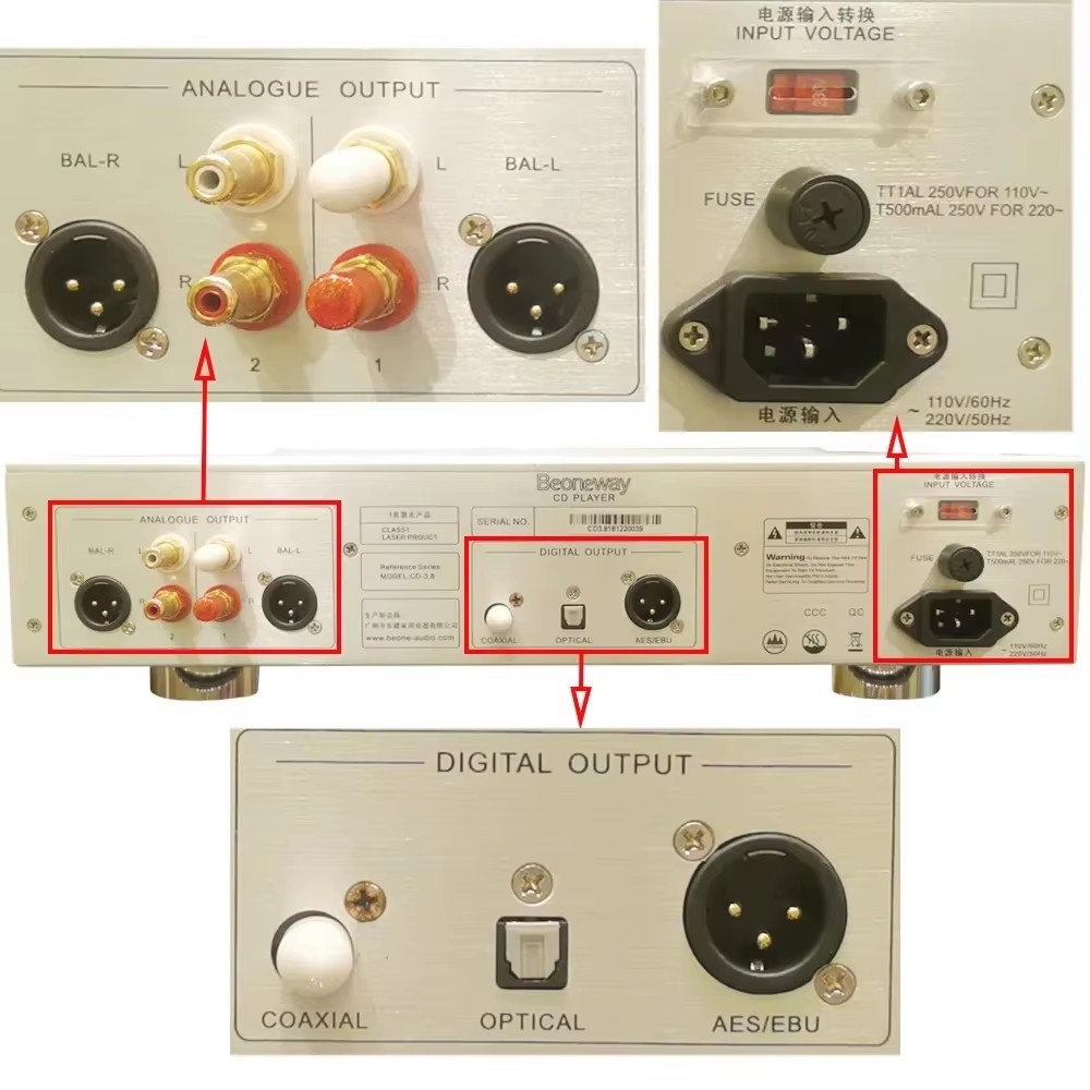 SUNBUCK Current feedback XLR b - Audio Dac review and price