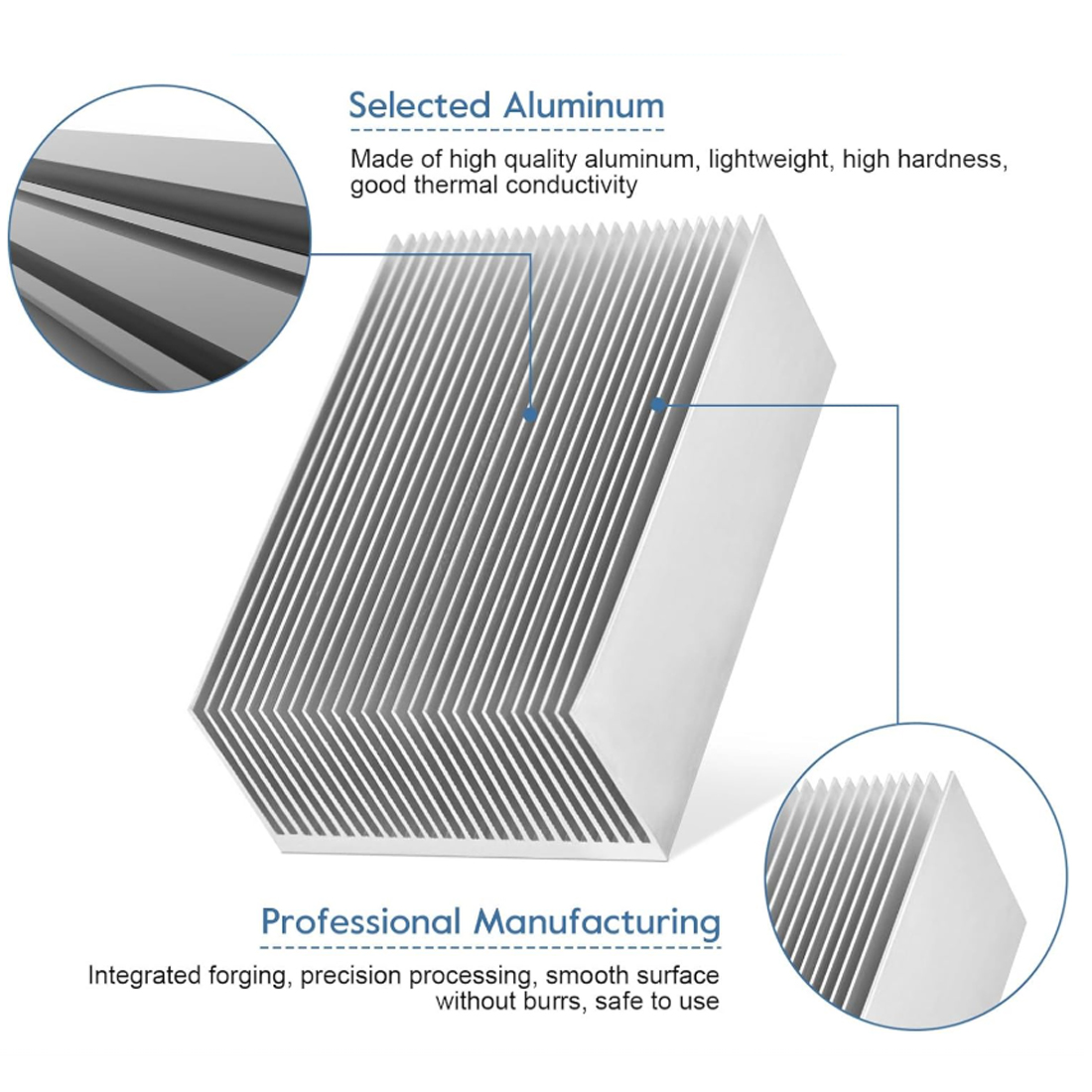 50x60x26mm — 300x60x26mm Extru - Heatsink Aluminum review and price