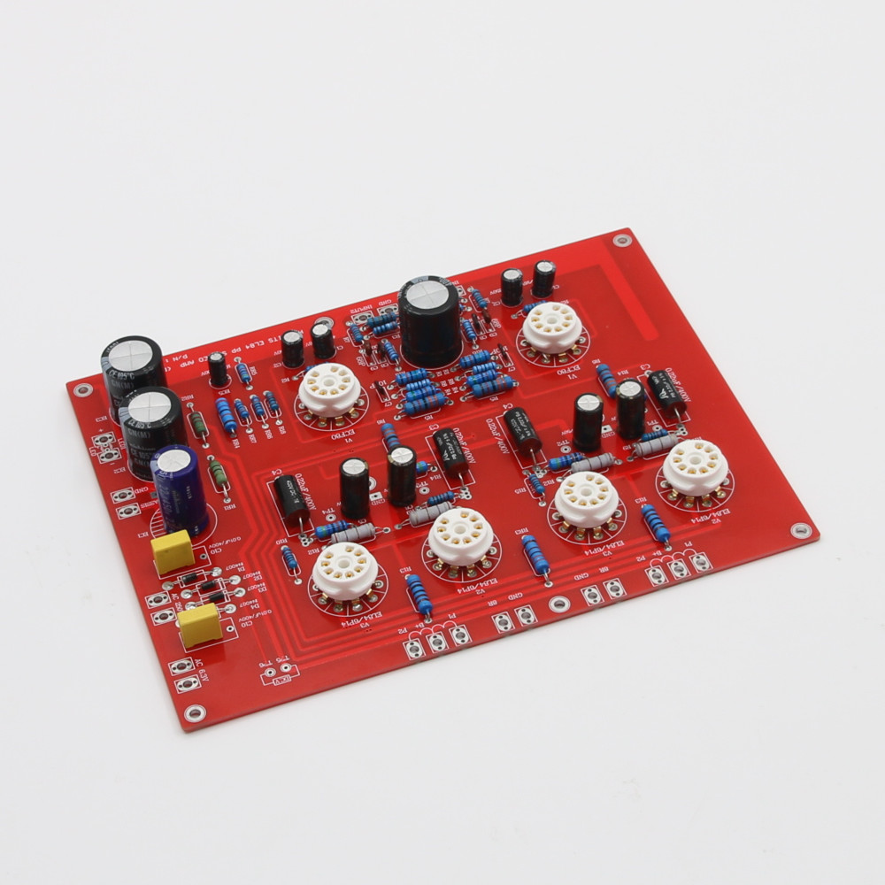 HiFi EL84+ECF80 Stereo Push Pu - Audio Amplifier Board review and price