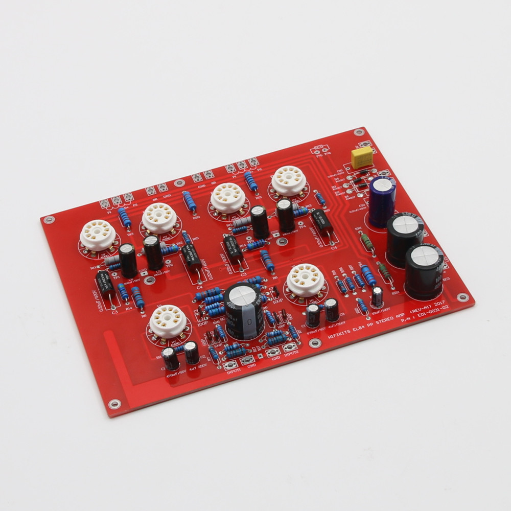 HiFi EL84+ECF80 Stereo Push Pu - Audio Amplifier Board review and price