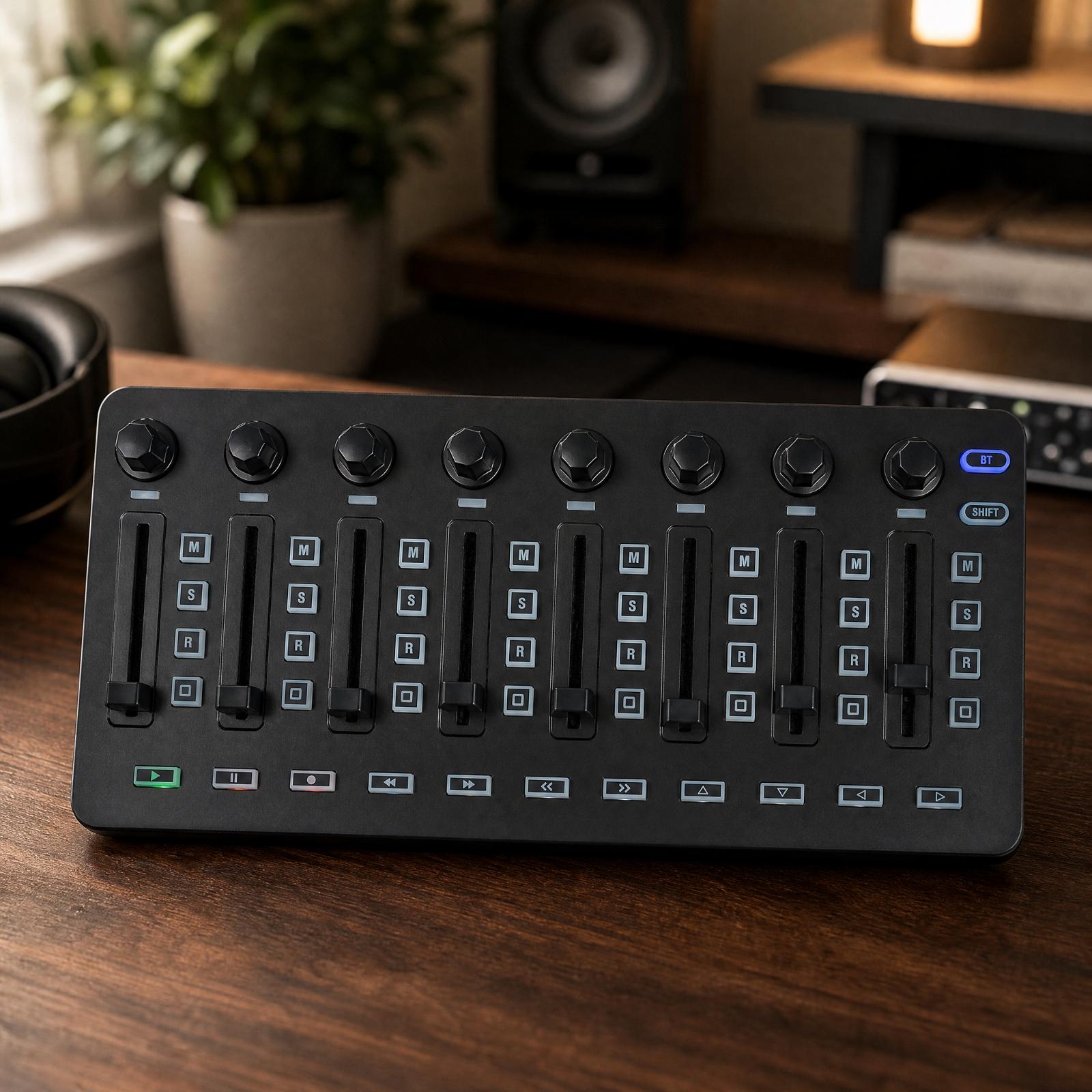 Compact MIDI Mixer Controller  - Audio Interface review and price
