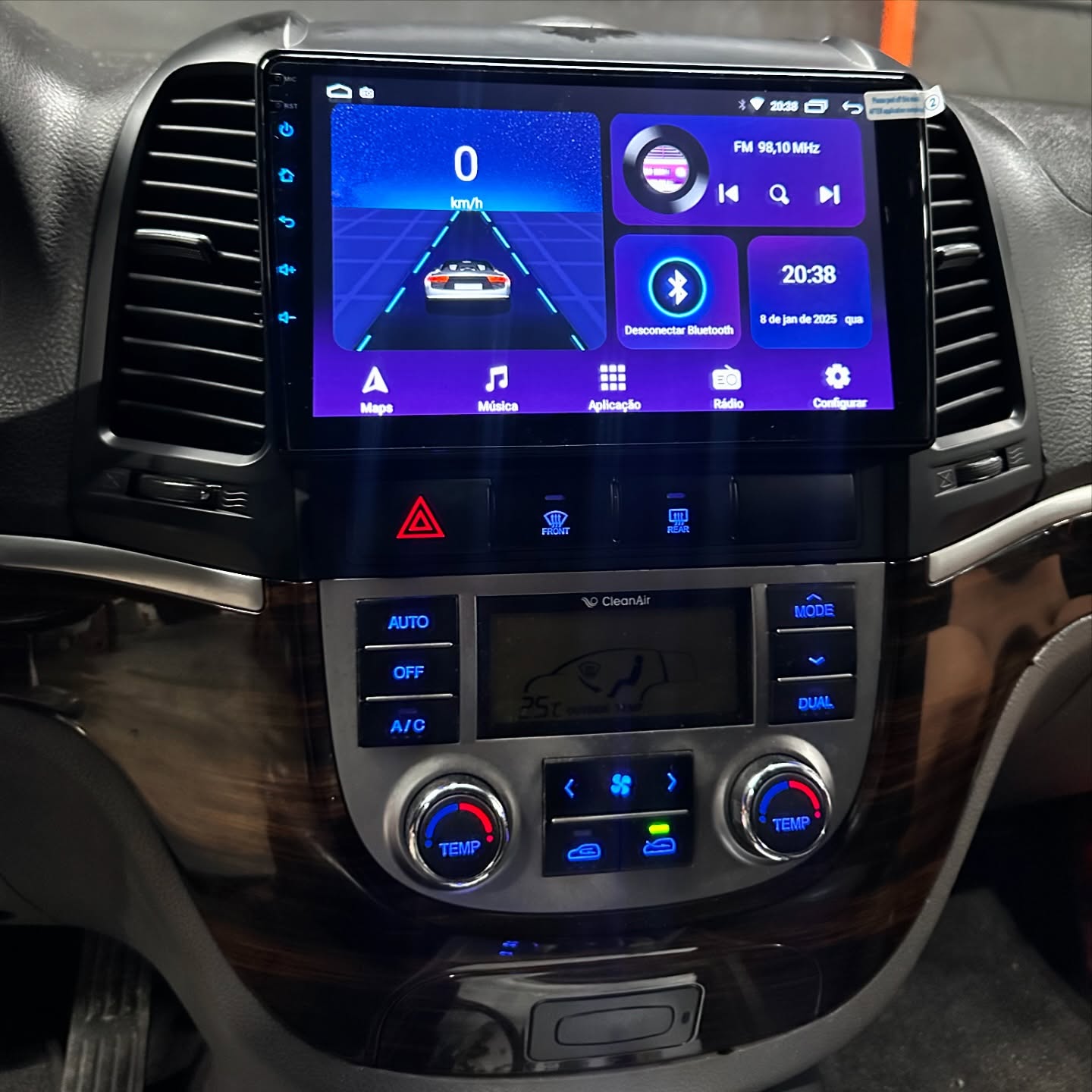 8G+128G Android 14.0 Car Gps N - Ribbon Microphone review and price