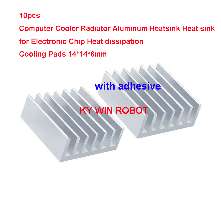 10Pcs Mini Adhesive Aluminum R - Heatsink Aluminum review and price