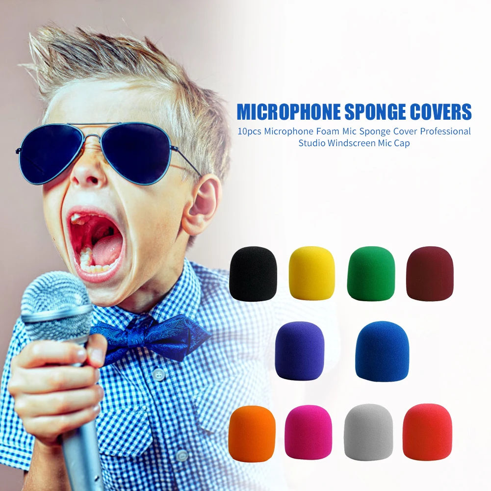 50/30/10PC Mic Foam Microphone - Microphone Capsule review and price