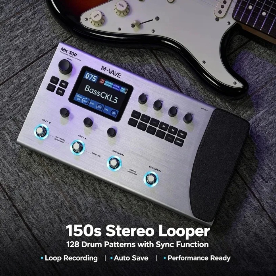 M-VAVE MK-300 Wireless Guitar  - Audio Interface review and price