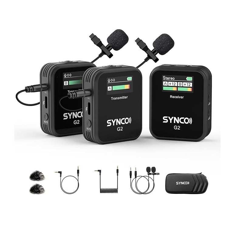 SYNCO Wireless Lavalier Microp - Condenser Microphone Kit review and price