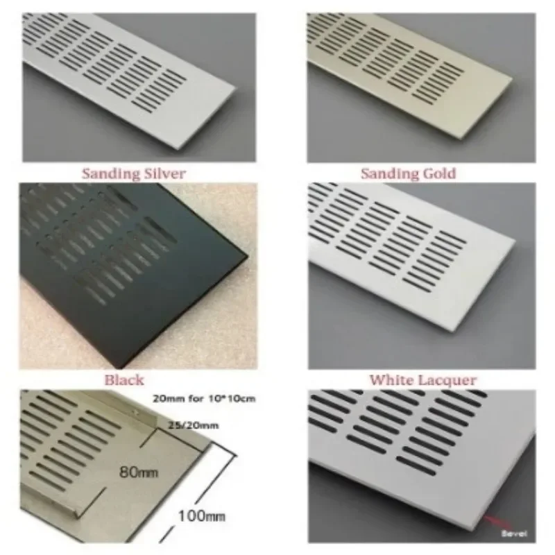 Premium Wide Square Rectangle  - Ventilation Grille Aluminum review and price