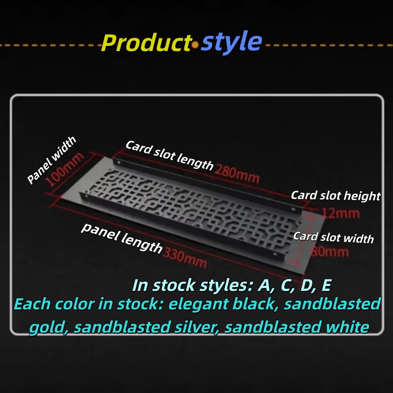 Premium Wide Square Rectangle  - Ventilation Grille Aluminum review and price