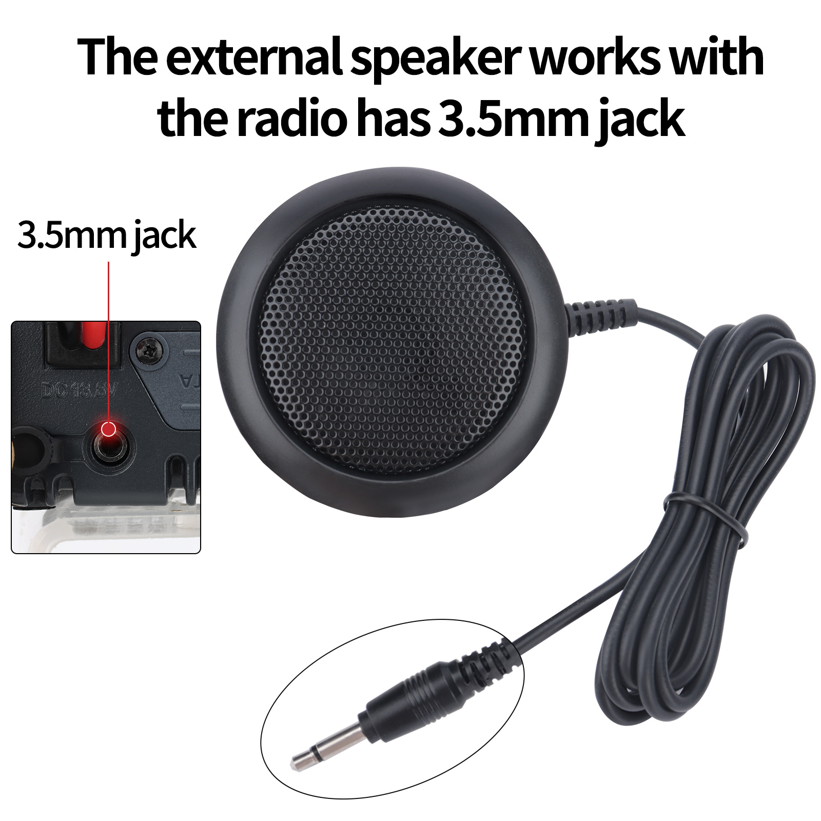 ABBREE KES-4 Car Radio Mini Ex - Speaker Terminal review and price