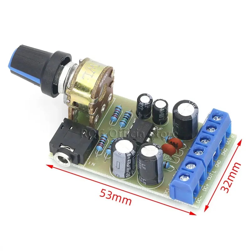 TDA2822 TDA2822M Amplifier Boa - Audio Amplifier Board review and price