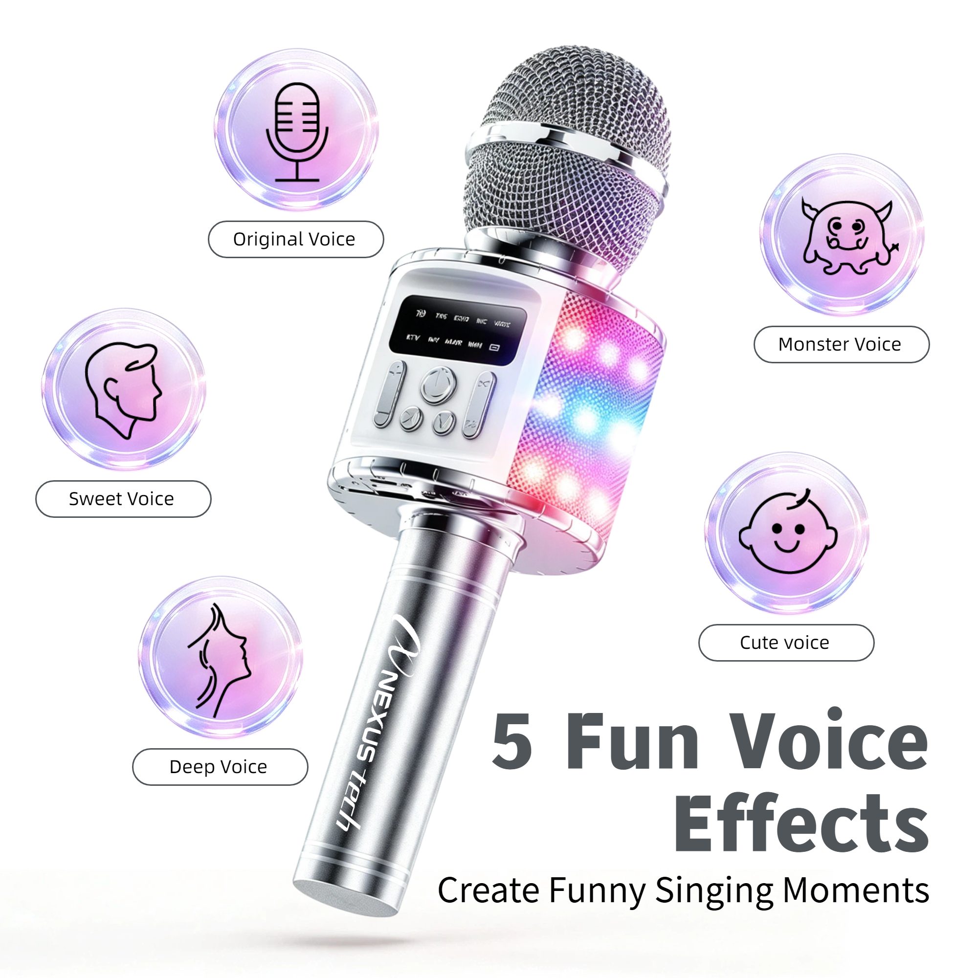 TWS Dual Wireless Karaoke Micr - Condenser Microphone Kit review and price