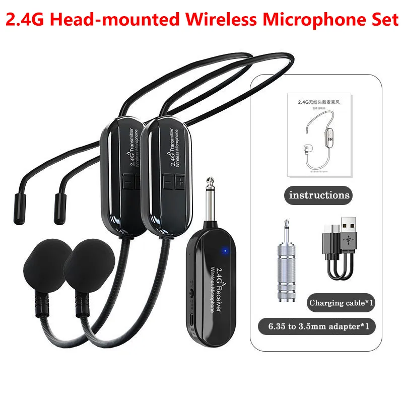 2.4G Head-mounted Wireless Lav - Speaker Enclosure review and price