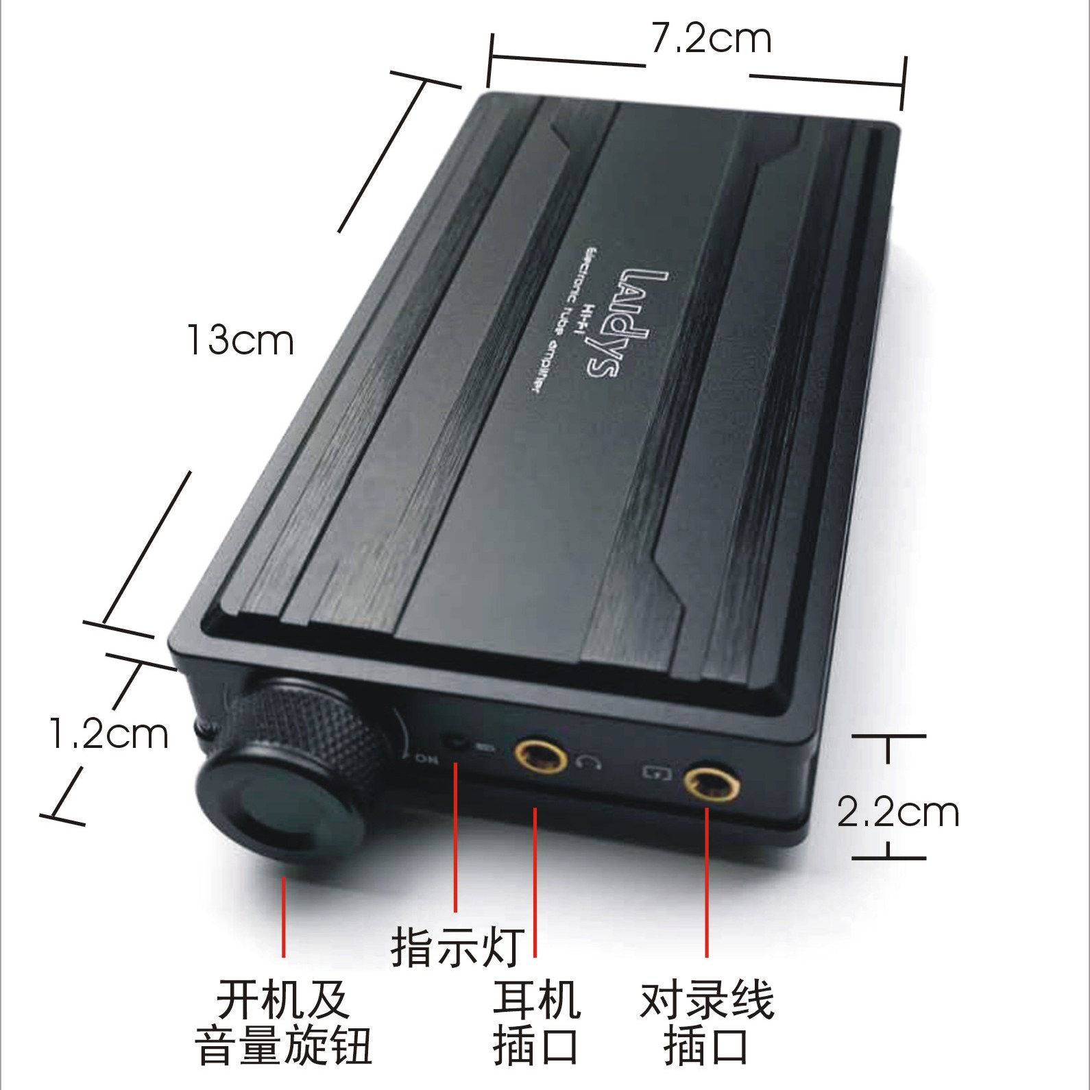 LAIDYS Portable Tube Headphone - Audio Dac review and price