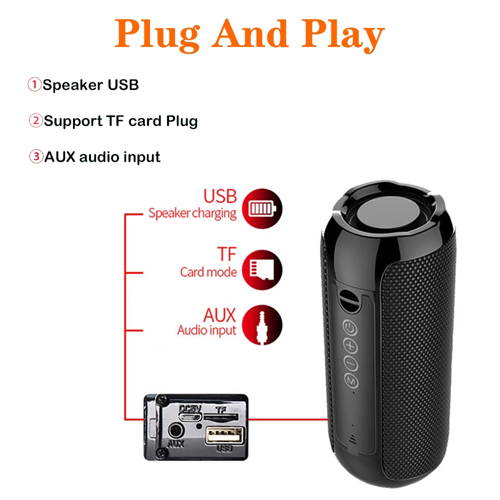 Portable Wireless Bluetooth Sp - Sbc Audio Amplifier review and price