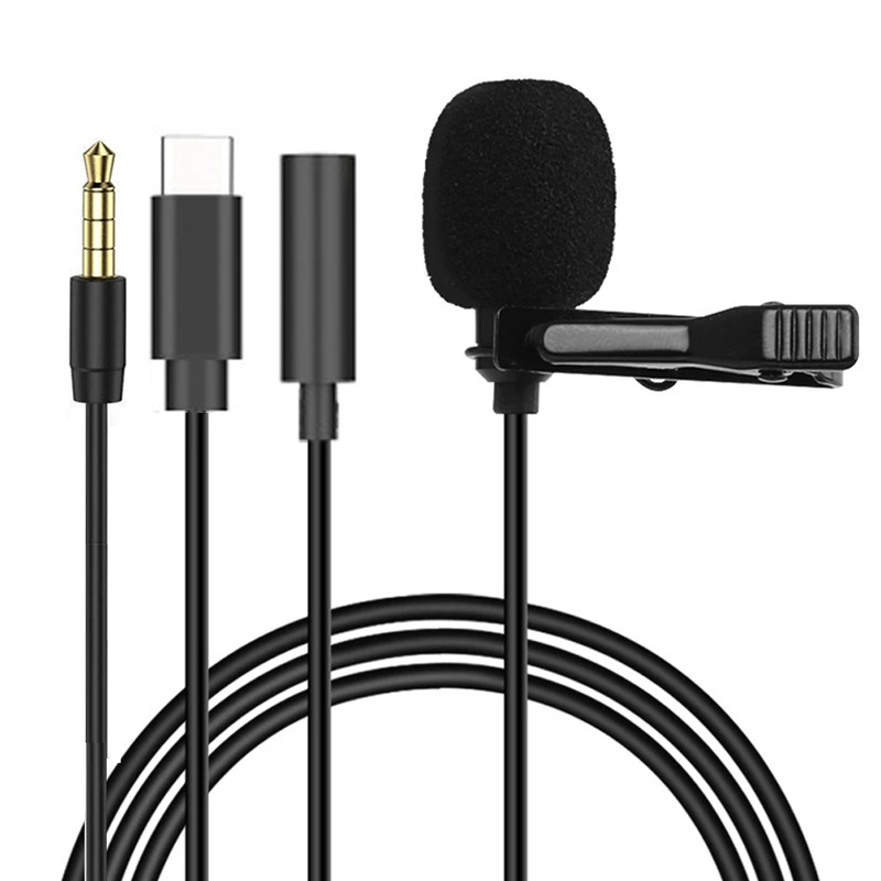 1.5m Mini Portable Lavalier Mi - Microphone Capsule review and price