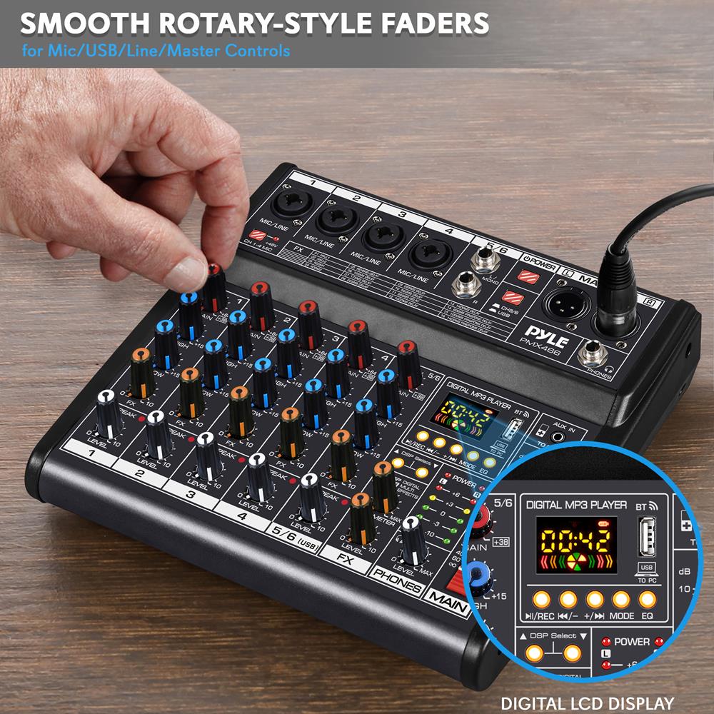 Compact Audio Mixer Pro Audio  - Audio Interface review and price