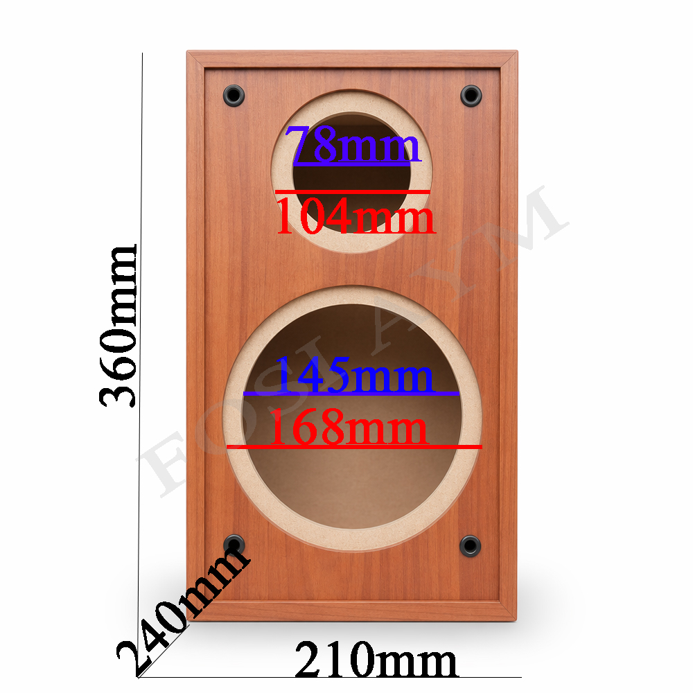 FOSI AYM Wooden Labyrinth Spea - Speaker Enclosure review and price